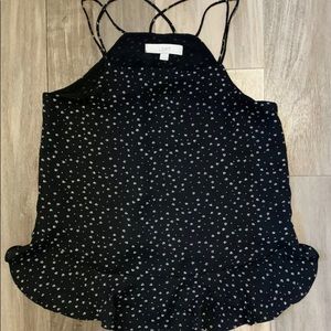 NWOT Women’s LOFT Strappy Sleeveless Blouse XS